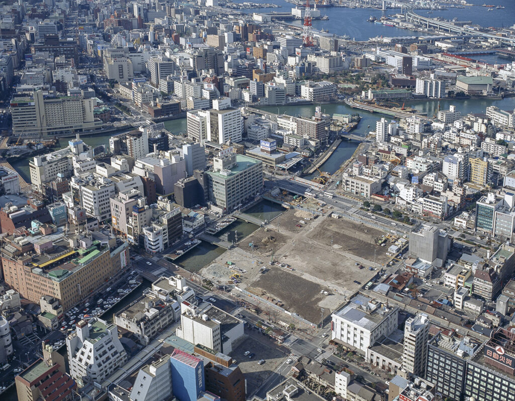 上川端町付近